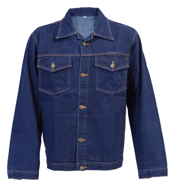 Chaqueta jean para soldador 14 onzas