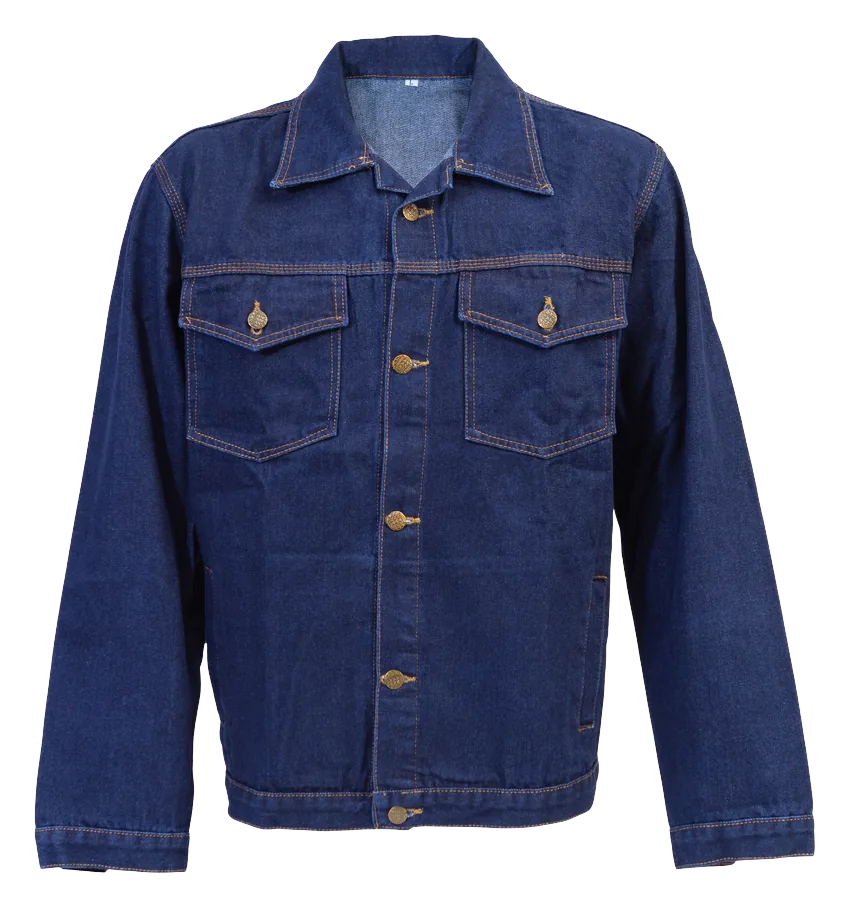 Chaqueta jean para soldador 14 onzas