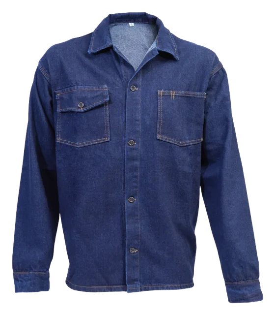 Camisa jean para soldador 14 onzas
