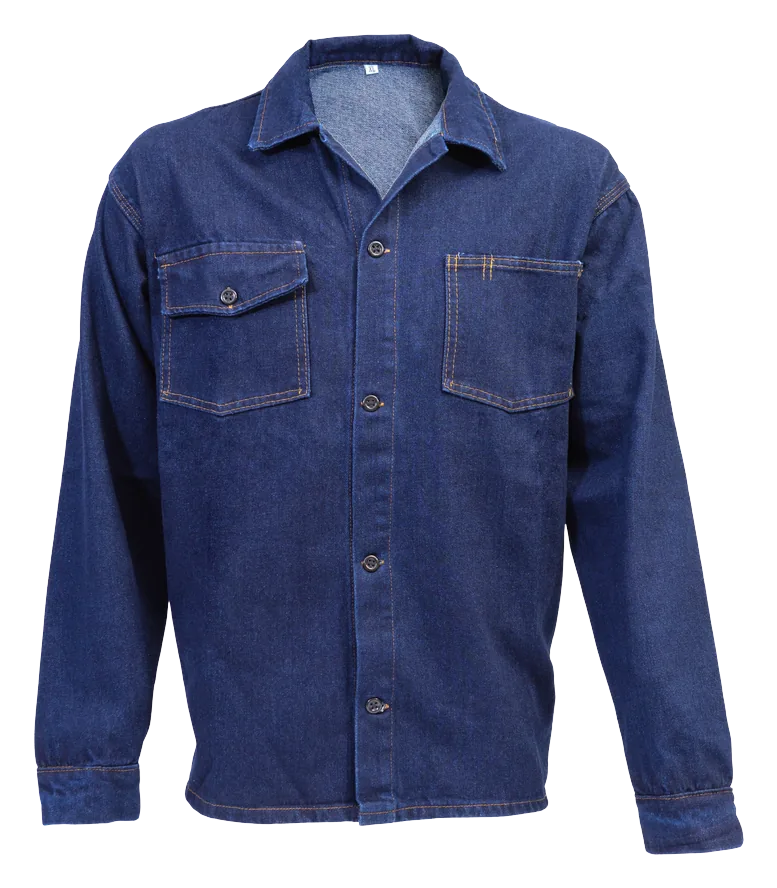 Camisa jean para soldador 14 onzas